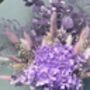 Purple Hydrangea Dried Flower Bouquet, thumbnail 6 of 10