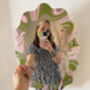 Swirly Mirror Olive And Pastel Pink, thumbnail 6 of 6