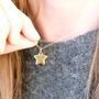 Personalised Gold Plated Star Necklace, thumbnail 6 of 9