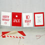 Personalised Bunting Age Birthday Card, thumbnail 1 of 6