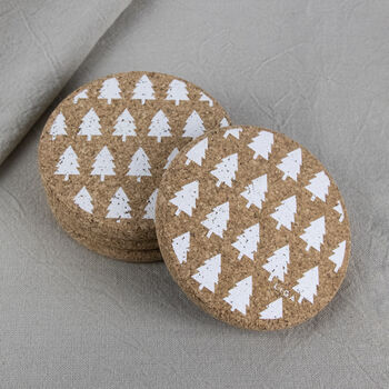 Cork Placemats And Coasters | Trees, 6 of 8