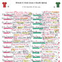 South Africa V British Lions 2nd Test 1997. Rugby Commentary Sheet, thumbnail 6 of 7
