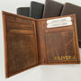 Personalised Leather Wallet, Personalised Gift, thumbnail 3 of 8