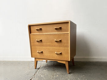 Mid Century G Plan / E Gomme Oak Chest Drawers, 5 of 11