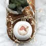 Robin Or Rudolph Fine Bone China Bauble, thumbnail 1 of 2