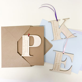Personalised Initial Letter Birthday Cards, 7 of 12