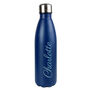 Personalised Blue Metal Insulated Drinks Bottle, thumbnail 3 of 6