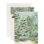 Christmas Writing Set With Snowy Woodland Scene, thumbnail 3 of 3