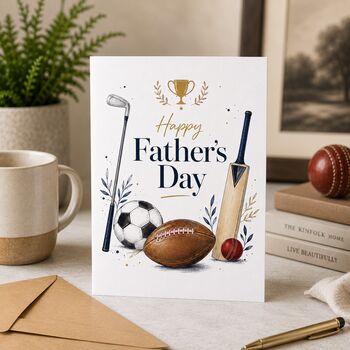 Sports Dad Father’s Day Card, 2 of 6