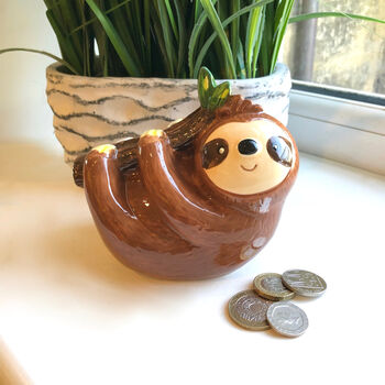 Personalised Children's Ceramic Money Box, 2 of 2