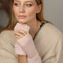Fluffy Cuff Fingerless Gloves Alpaca Wool Blend – Four Colourways, thumbnail 1 of 12
