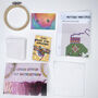 Mittens Cross Stitch Kit, thumbnail 8 of 9