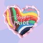 Retro Heart Iced Biscuit Pride, thumbnail 1 of 3