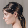 Star Swarovski Crystal Wedding Headband Hair Vine Star, thumbnail 5 of 12