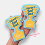 Personalised World's Best Dad Trophy Letterbox Cookie, thumbnail 2 of 9