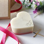 Anniversary Scented Heart Shaped Recycled Candle, thumbnail 9 of 11