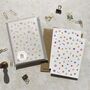 Pressed Wildflowers Set Of Six Note Cards And Envelopes, thumbnail 5 of 6