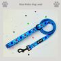 Blue Polka Dot Dog Lead/Leash, thumbnail 1 of 4