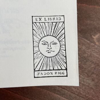 Ex Libris Stamp – Sun, 5 of 6