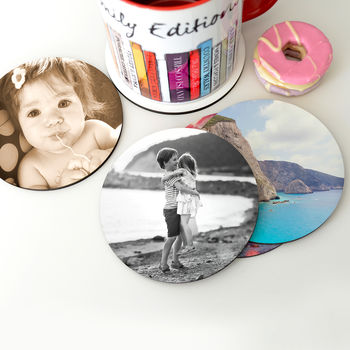 Personalised Photo Coasters Set, 3 of 4