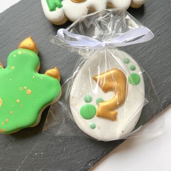 Dinosaur Party Biscuit Favours / Set Of 12 Biscuits, 4 of 5