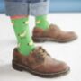 Green Banana Socks For Men, thumbnail 1 of 4