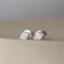 Sterling Silver Mini Diamond Studs, thumbnail 3 of 8