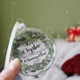 New Home Wreath Christmas Bauble Decoration, thumbnail 3 of 5