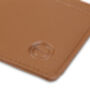 Tan Leather Card Holder With Rfid Protection, thumbnail 4 of 5