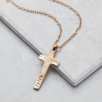 Personalised Maxi Cross Necklace, 6 of 10