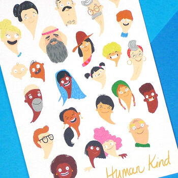 Human Kind Card, 3 of 3