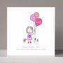 Personalised Father's Day From A Girl Card, thumbnail 1 of 2