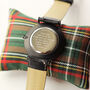 Men's Personalised Watch With Jet Black Strap, thumbnail 4 of 6