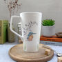 Kingfisher Bone China Latte Mug, thumbnail 8 of 12