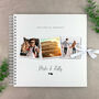 Personalised Photo Couples Photo Keepsake Memory Scrapbook For Valentines Day, Anniversary And Weddings, thumbnail 1 of 5