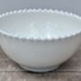 White Beaded Edge Bowl, 16cm, thumbnail 3 of 3