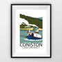 Coniston Water Lake District Art Print, thumbnail 1 of 5