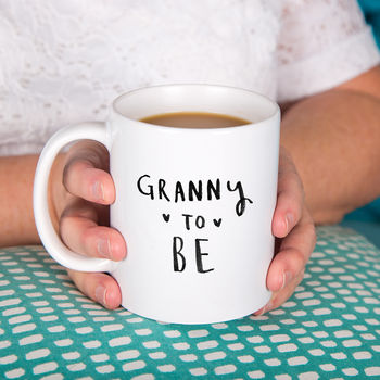 Grandparents To Be 'Grandma / Grandad To Be' Mug Set, 7 of 10
