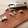 Personalised Leather Key Fob / Key Ring, thumbnail 9 of 9