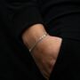 Gold Plated Heart Valentino Bracelet For Men / Women, thumbnail 5 of 12