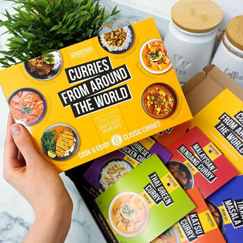 Curries From Around The World Personalised Gift, 5 of 12