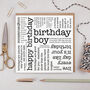 Birthday Card For Him, thumbnail 1 of 5