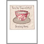 Personalised Tea Cup Card For Any Occasion, thumbnail 3 of 12
