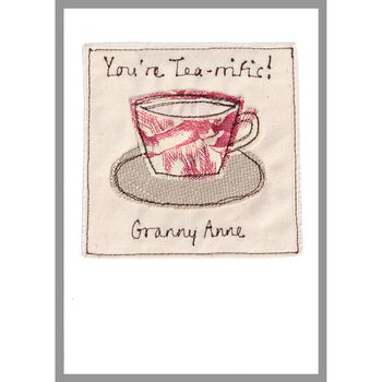 Personalised Tea Cup Card For Any Occasion, 3 of 12