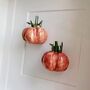 Ceramic Wall Art: Two Indigo Rose Tomatoes, thumbnail 1 of 4