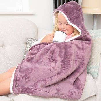 Children's Hooded Sherpa Blanket, 8 of 8