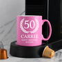 Personalised Birthday Crest Mug For 18th 21st 30th 40th, thumbnail 5 of 8