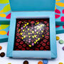 Personalised Message Dark Chocolate Heart, thumbnail 3 of 7