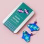 Festive Bauble Earring Making Kit, Diy Jewellery Christmas Craft Kit, thumbnail 2 of 7