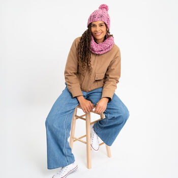 Beginners Beanie Hat Crochet Kit, 4 of 10